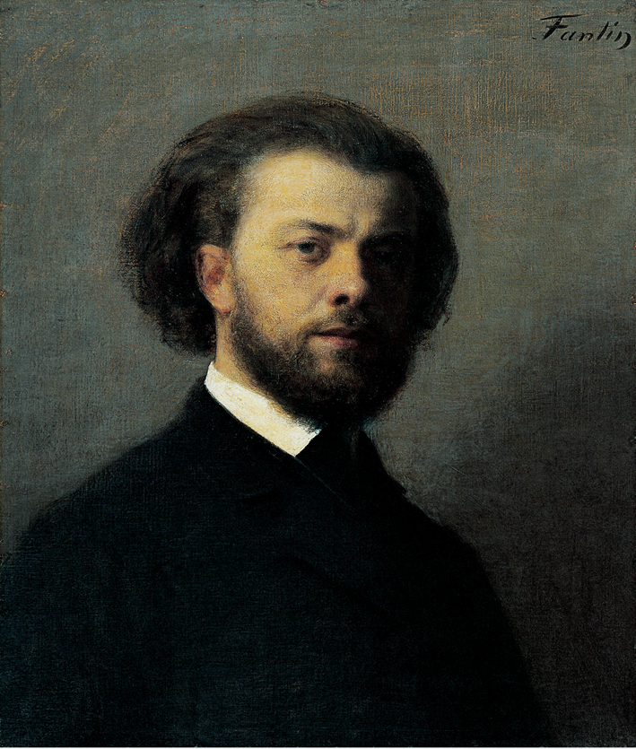  方丹·拉图尔 Fantin-Latour 自画像